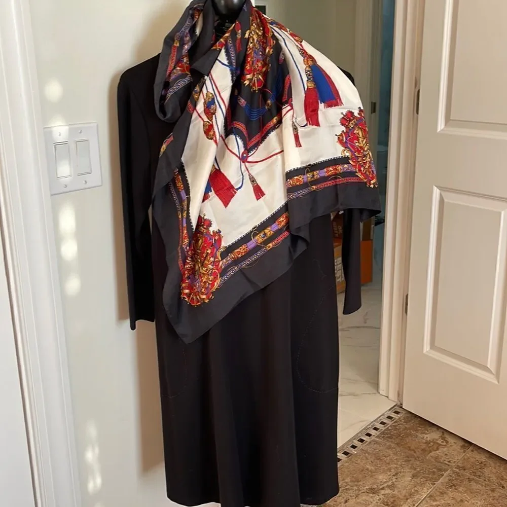 Gorgeous scarf.  Large square.
